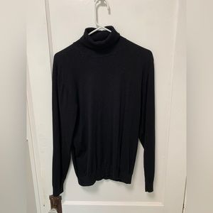 Stylish Black Zara Turtleneck Sweater - Men's Size Large - Excellent Con…